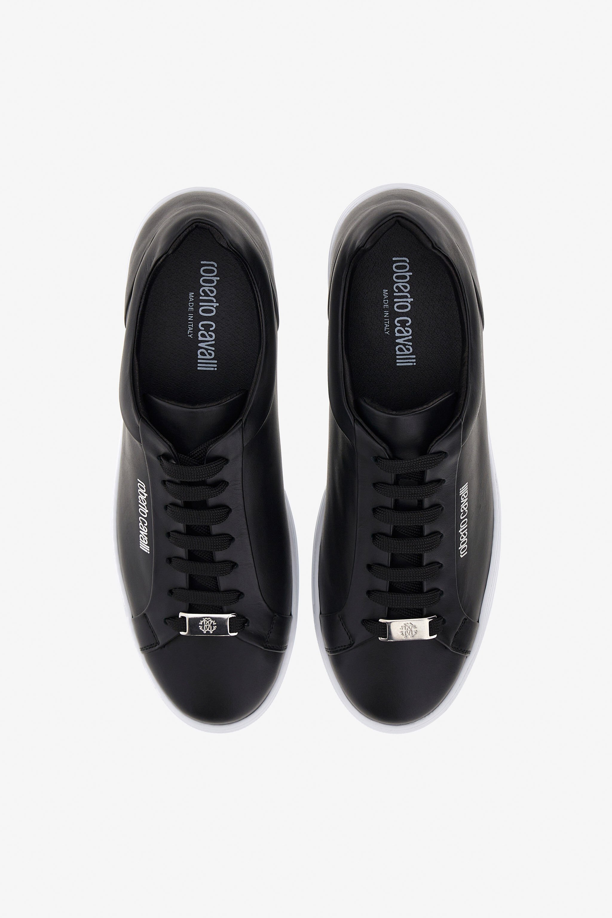RC Sneakers con Monogram RC Nero NOS00A-PNO01