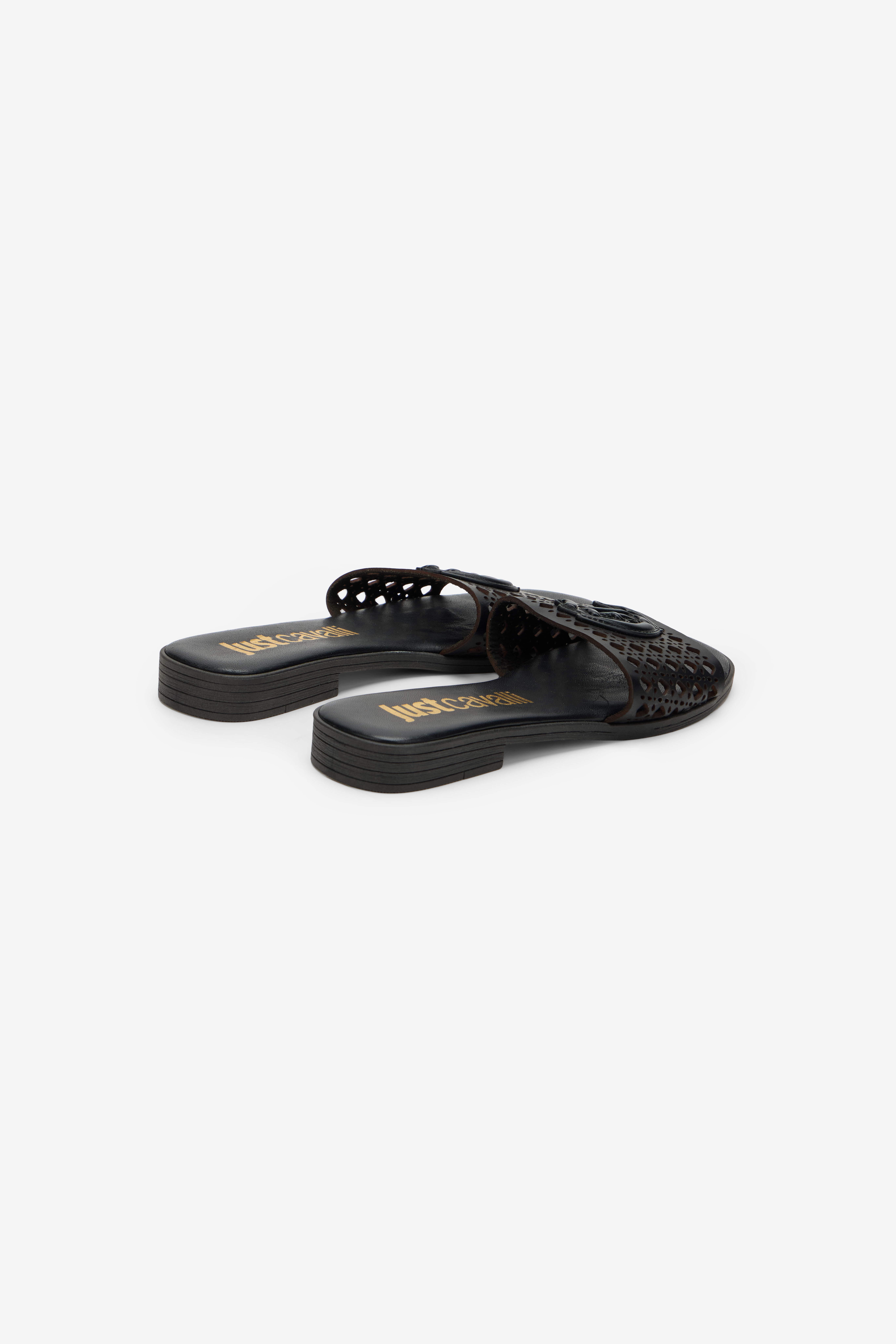JC Sandale avec Détail Logo JC Sandale avec Détail Logo BLACK WFS101-WF339