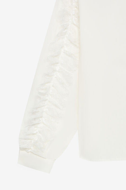 JU Shirt With Golden RC Monogram White UJT72B-CH004
