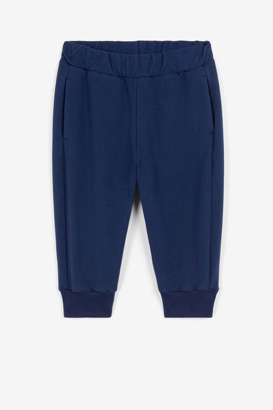 JU Logo-Print Sweatpants Dark blue PJT210-CF050