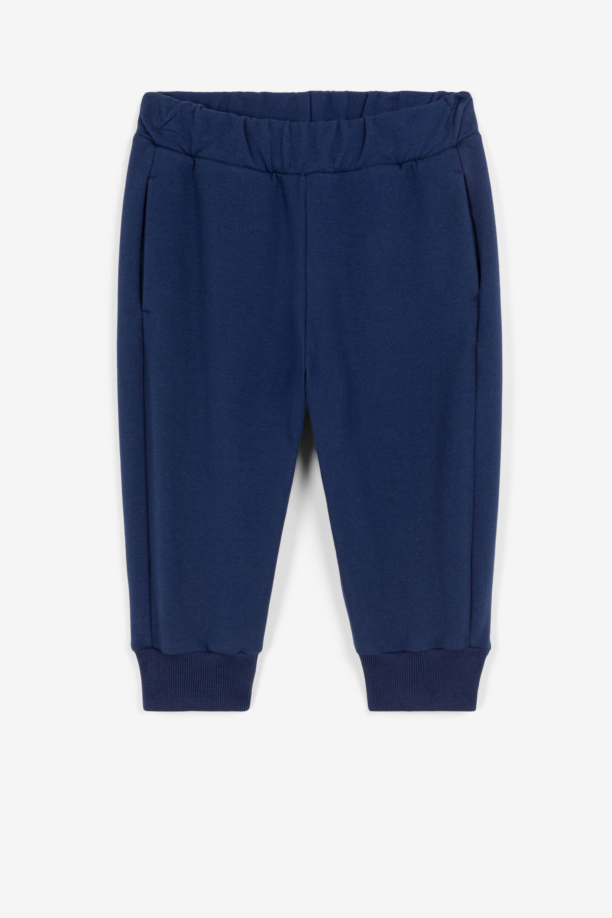 JU Logo-Print Sweatpants Dark blue PJT210-CF050