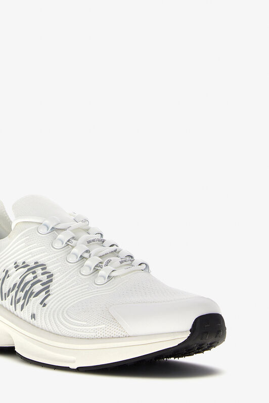 RC Sneakers con Monogram Mirror Snake RC Sneakers con Monogram Mirror Snake Bianco JSS01Q-FT003