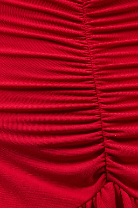JC Kurzes Kleid Mit Volantrock Rot UFT170-UF236