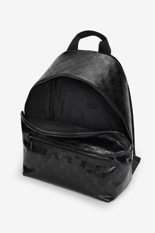 RC Backpack with All-Over Mirror Snake Monogram Black VRB010-PZS76