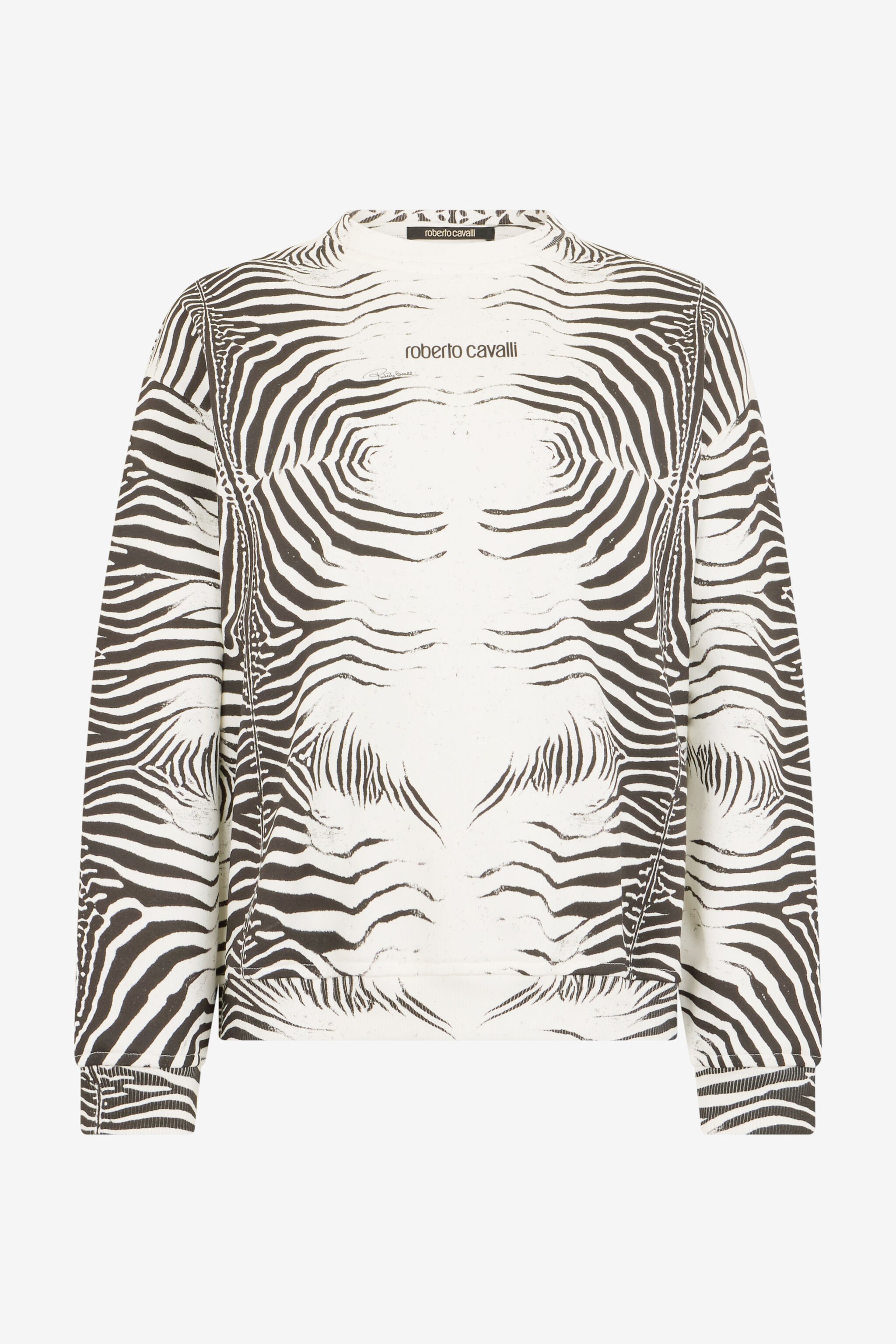 RC Zebra Print Sweatshirt WHITE/BLACK ZEBRA SOT66L-CF050