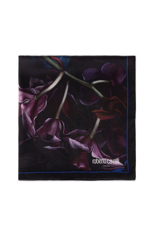 RC Floral-Print Silk Scarf MULTICOLOR ISZ00A-2NF28