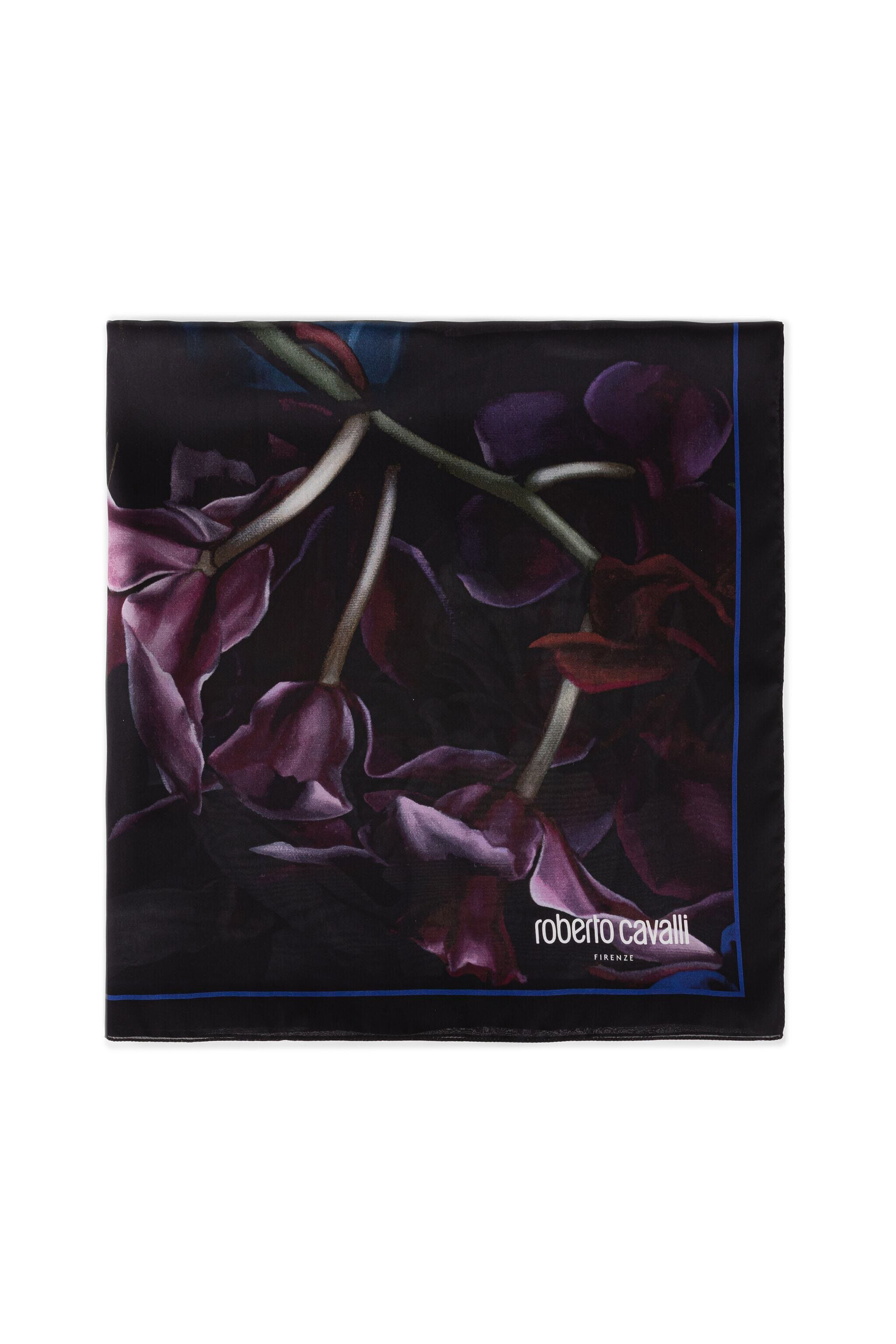 RC Floral-Print Silk Scarf MULTICOLOR ISZ00A-2NF28
