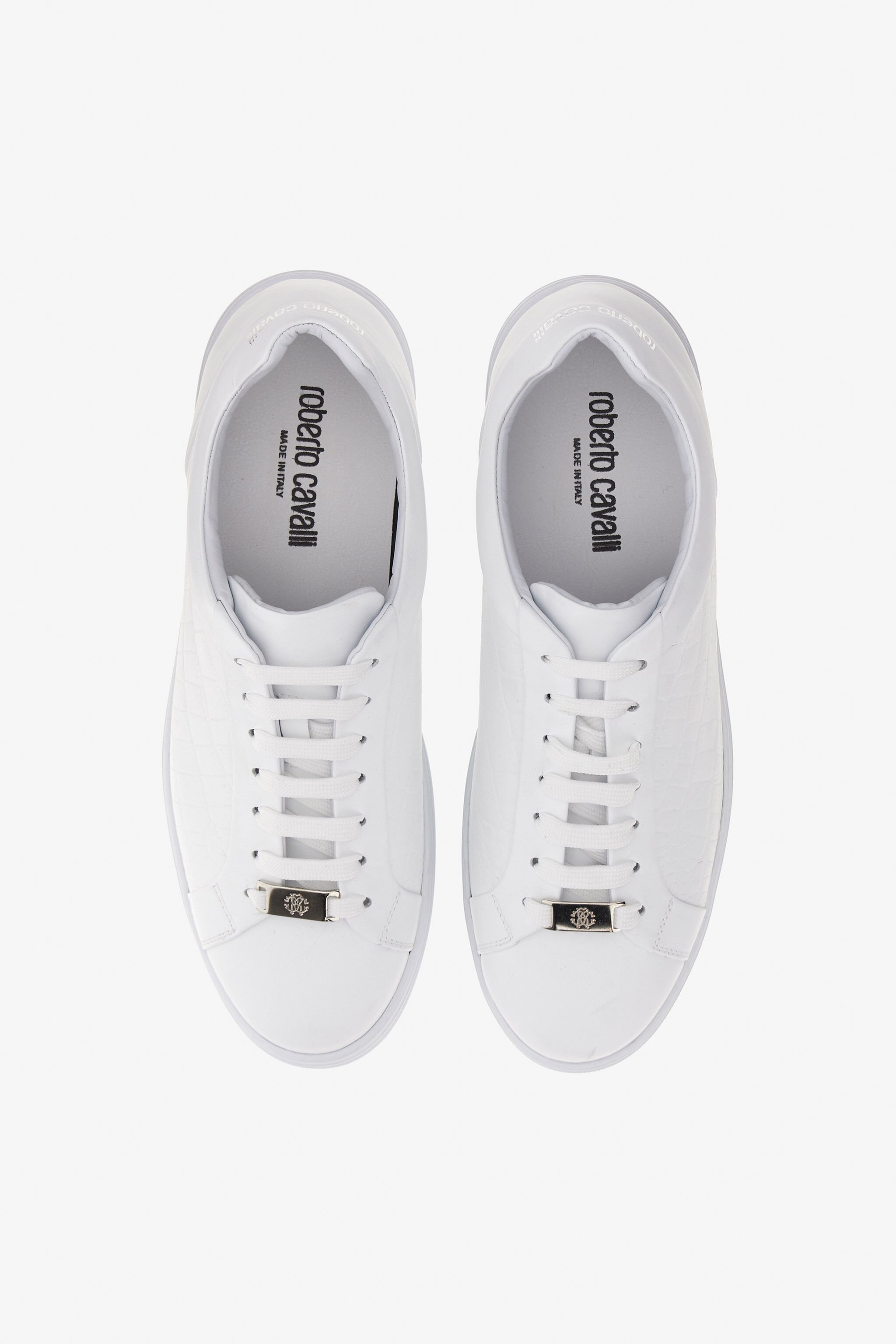 RC Sneakers with Monogram RC White NOS00A-PZ966