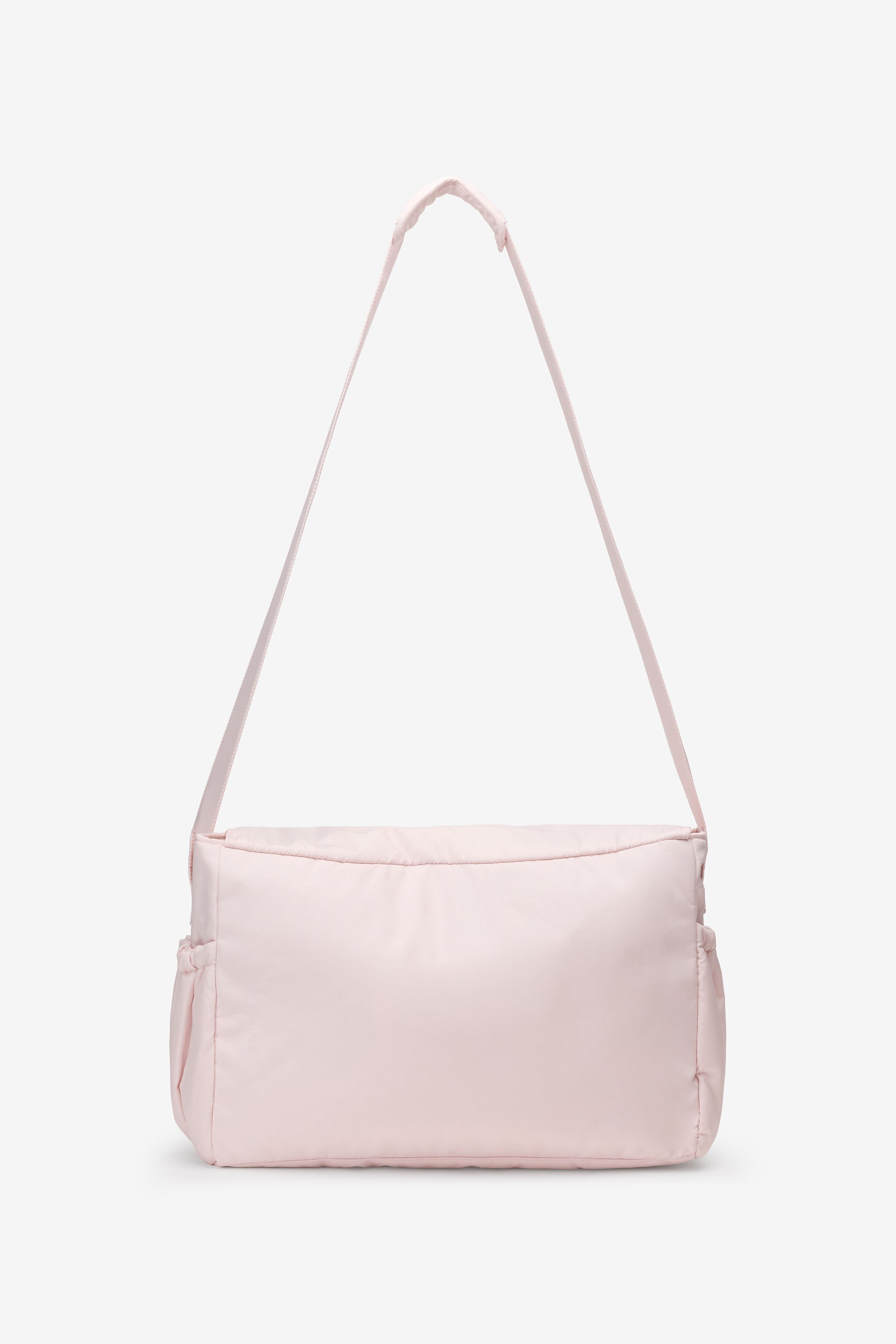 JU RC Monogram-Embroidered Changing Bag BABY PINK TJT824-SB001
