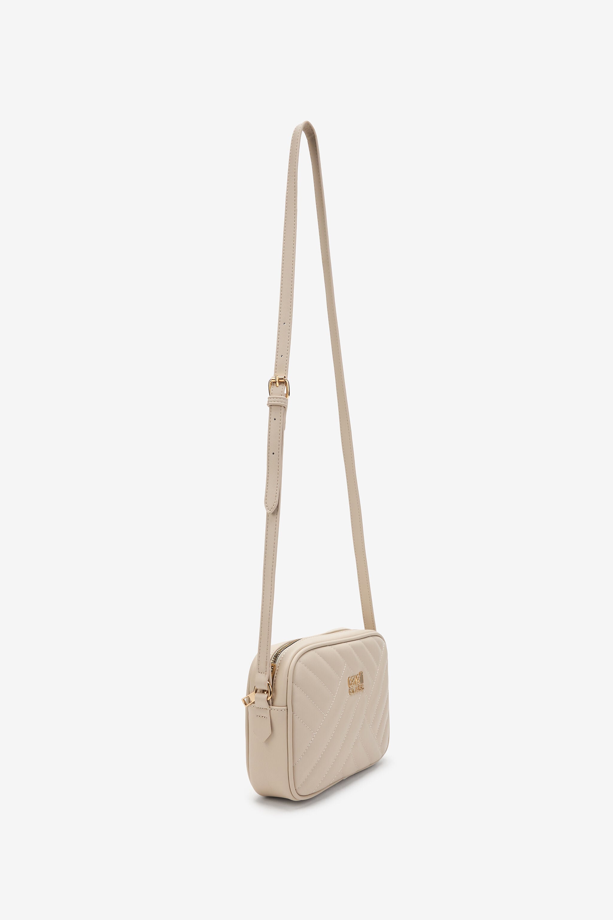 CL Quilted Crossbody Bag CL Quilted Crossbody Bag BEIGE SXB00E-AB076
