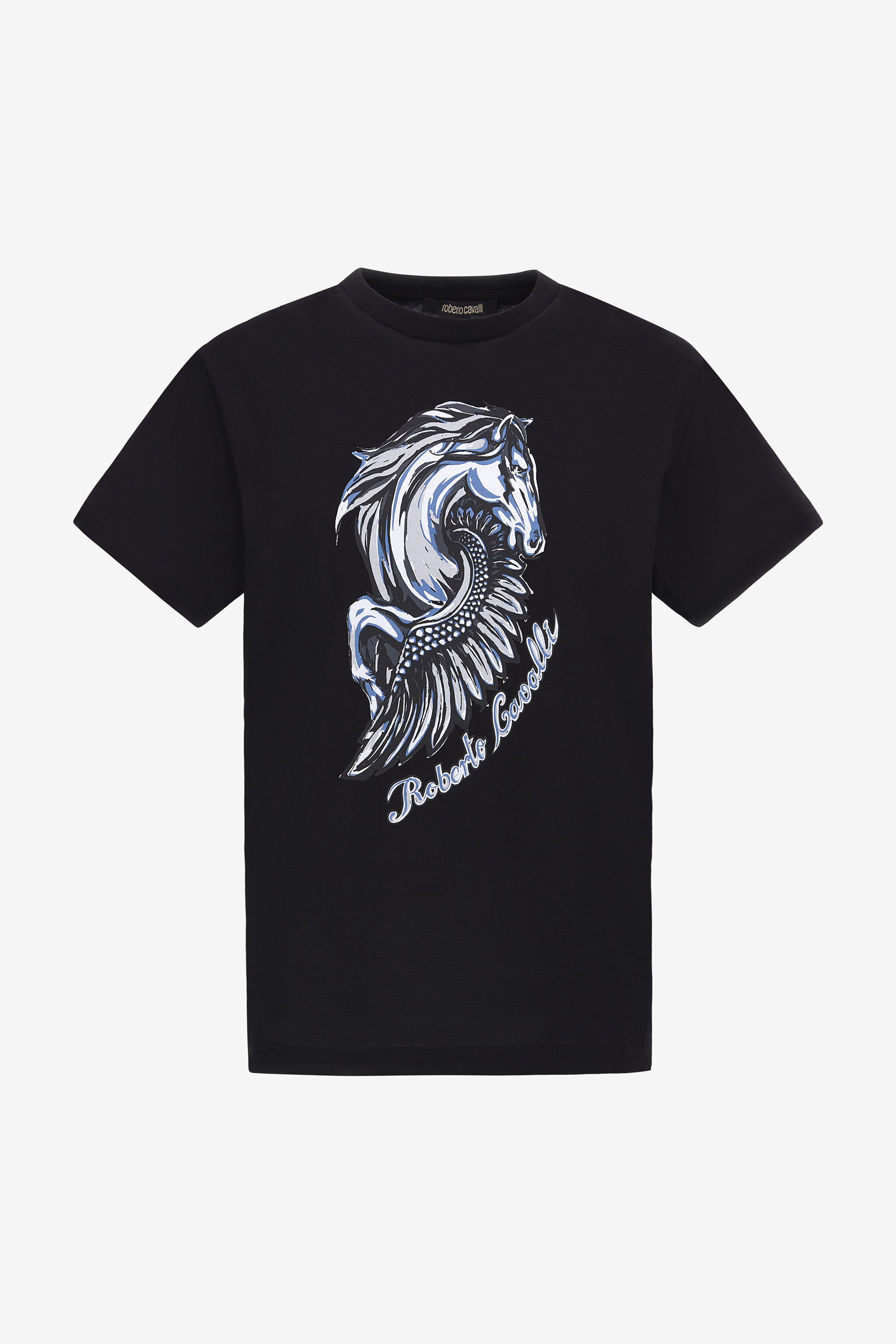 RC T-shirt with Horse logo and print Black NOT60P-JD060