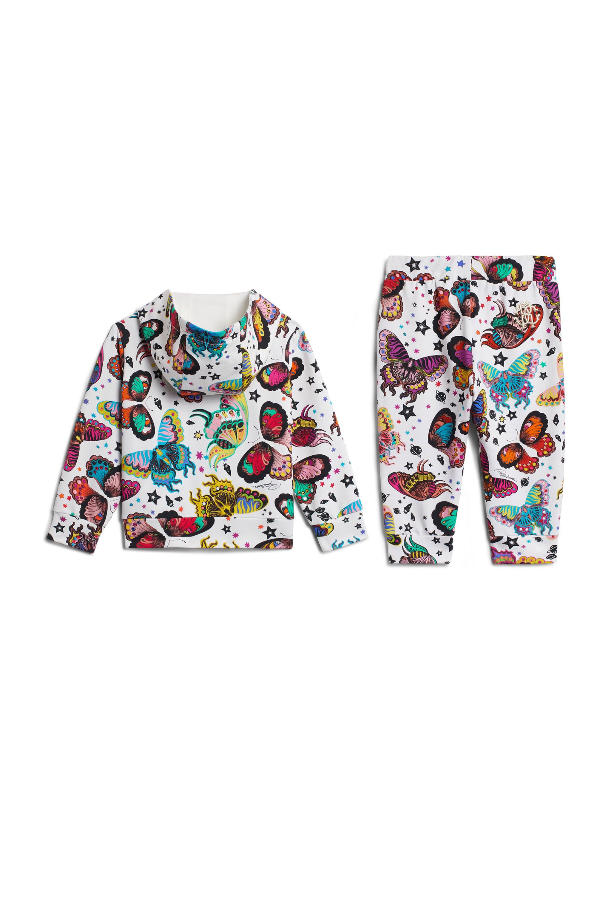 JU Jogginganzug mit Space Butterfly Print MILKY/MULTICOLOR IJT932-FOQ86