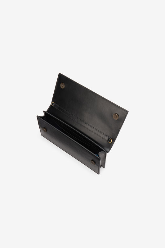 RC Mini-Tasche aus Leder mit Schulterriemen BLACK ROB00H-PZA97