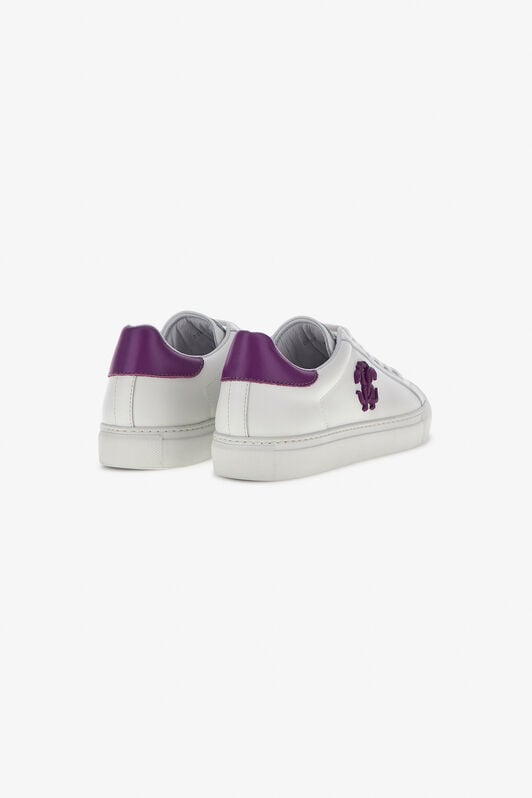 RC Sneakers with Monogram Mirror Snake RC Sneakers with Monogram Mirror Snake White/Purple RKS038-PZA90