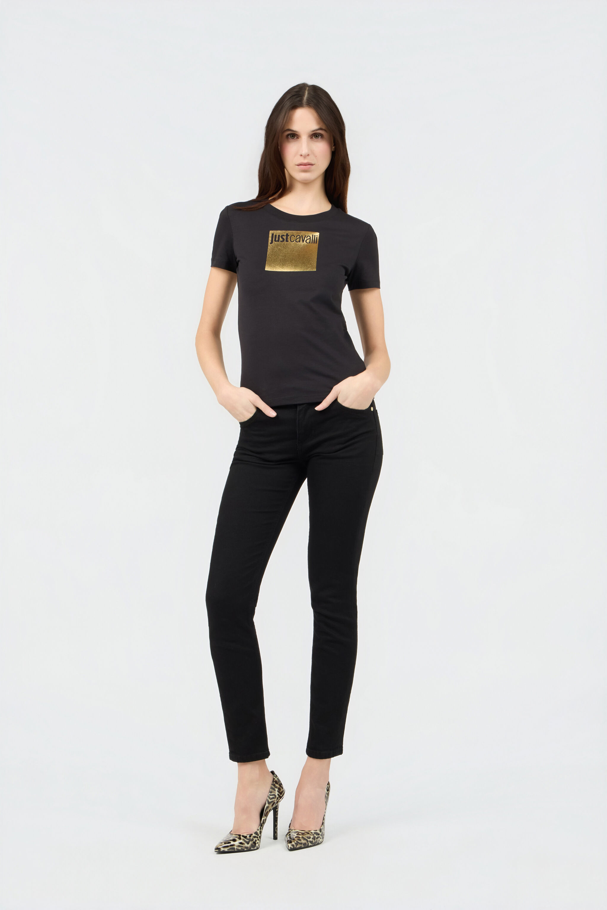 JC Black Denim Trousers BLACK BLACK Q61385-Q0288