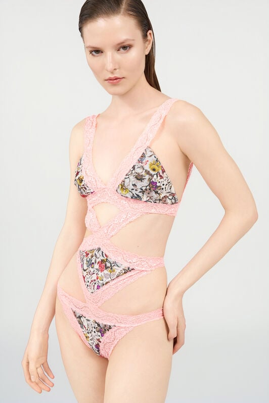 RC Florentine Flowers One-Piece Swimsuit RC Florentine Flowers One-Piece Swimsuit BEIGE WQW006-HVR40