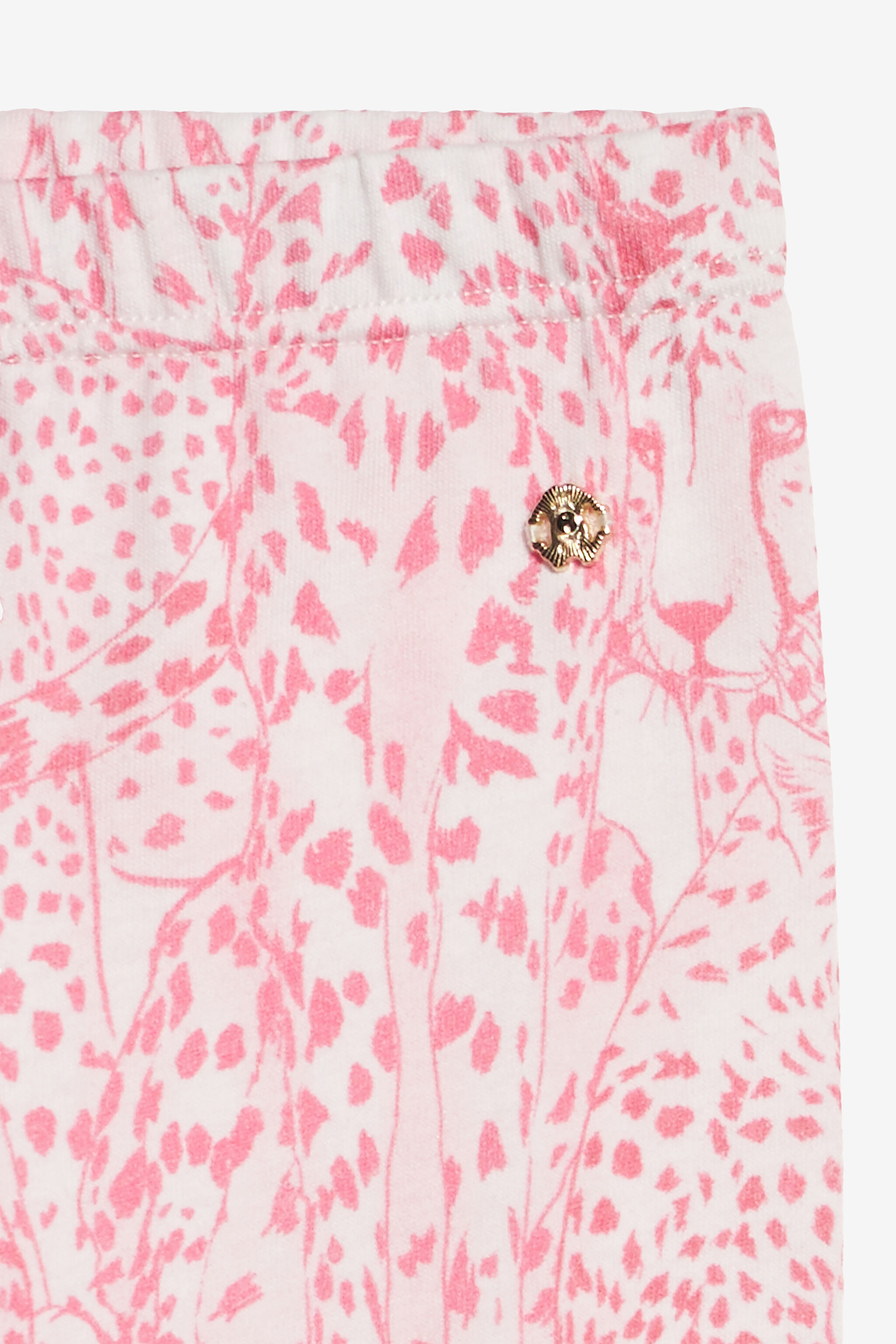 JU Pantalon De Sport À Imprimé Guépards Rose UJT225-JFO37