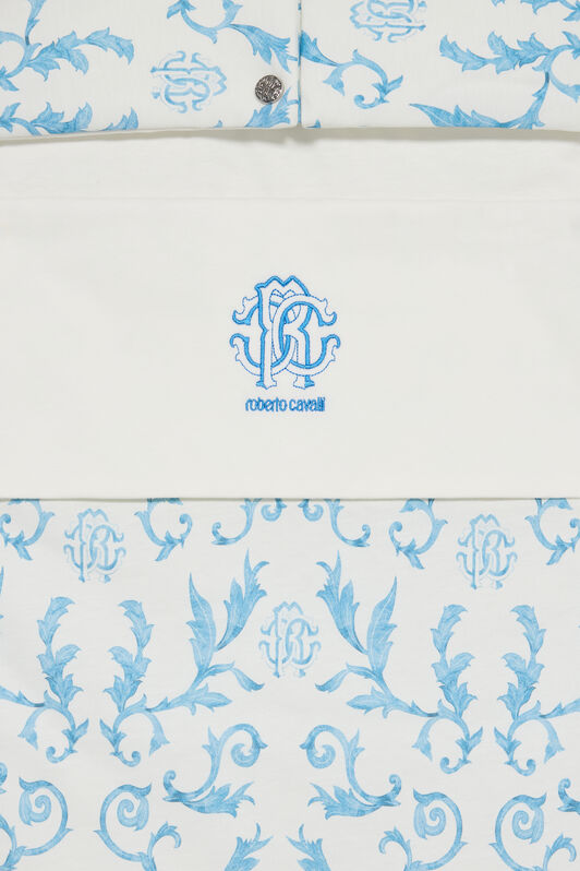 JU Saco De Dormir Con Estampado Integral Y Monograma RC Azul claro UJT806-JFO36