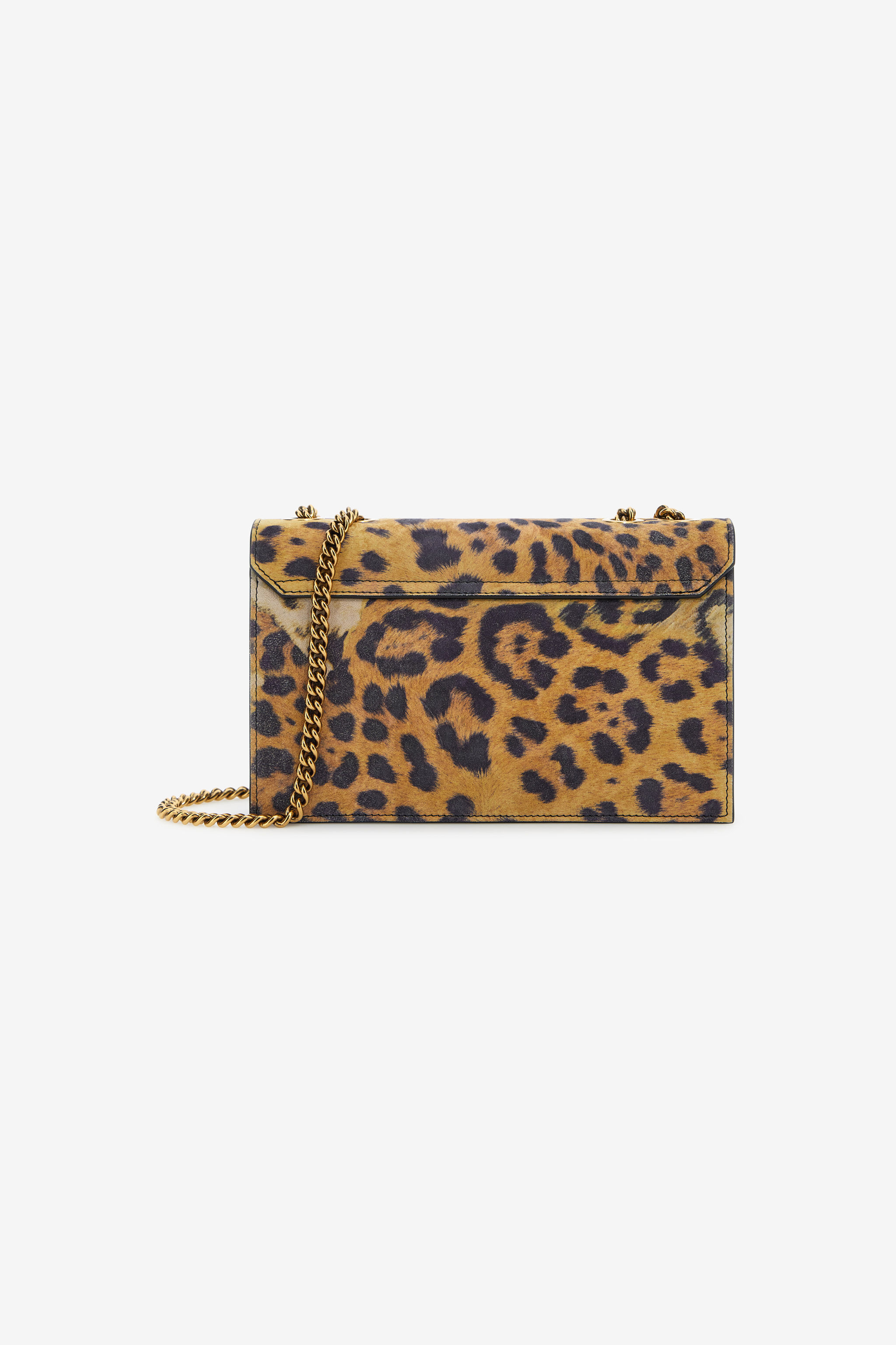 RC Shoulder bag with Monogram Mirror Snake Light Brown SKB120-PZC26
