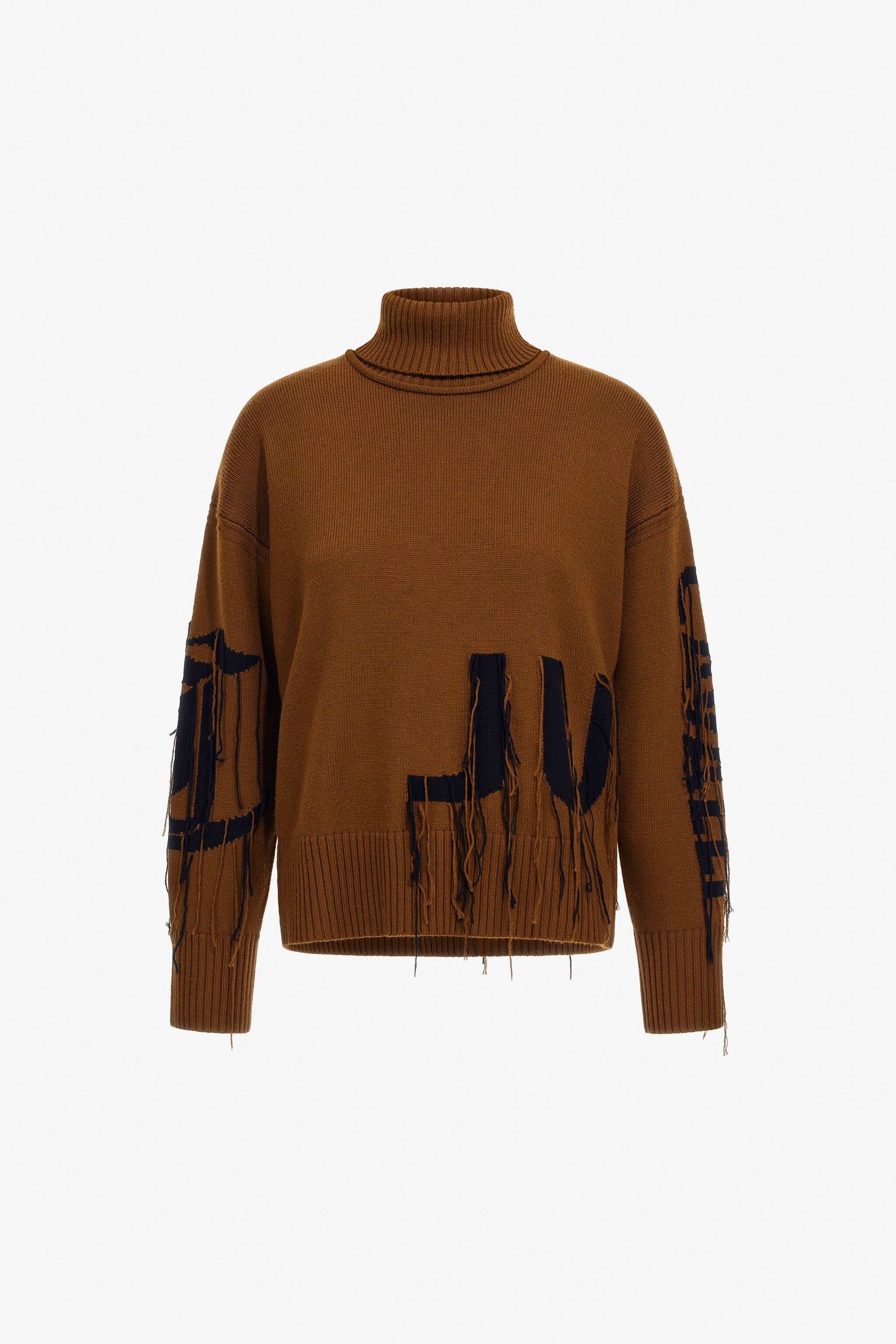 JC Maglione a dolcevita Just Cavalli Marrone TFM018-TF143