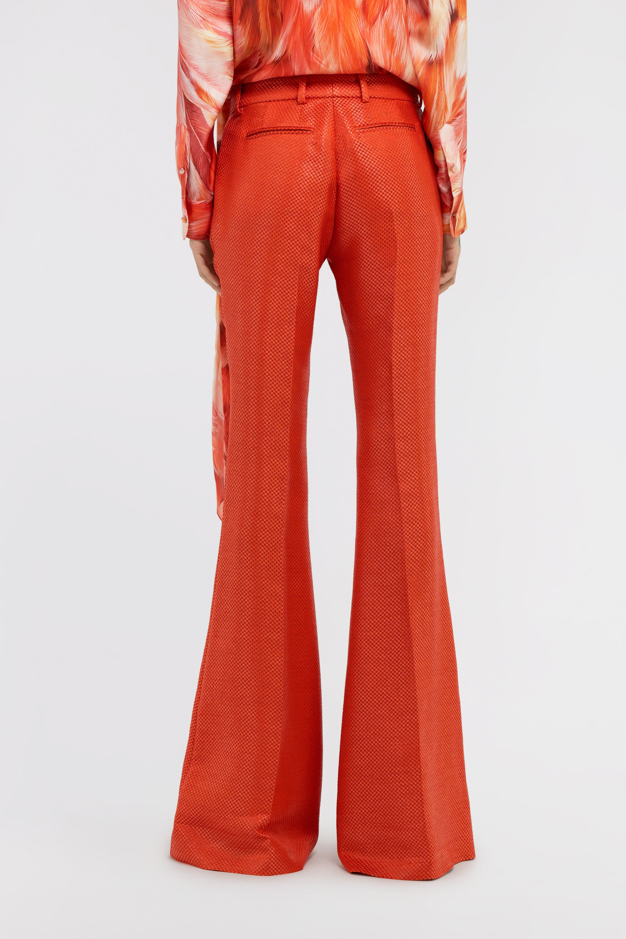 RC Flared trousers Red SWT201-FT038