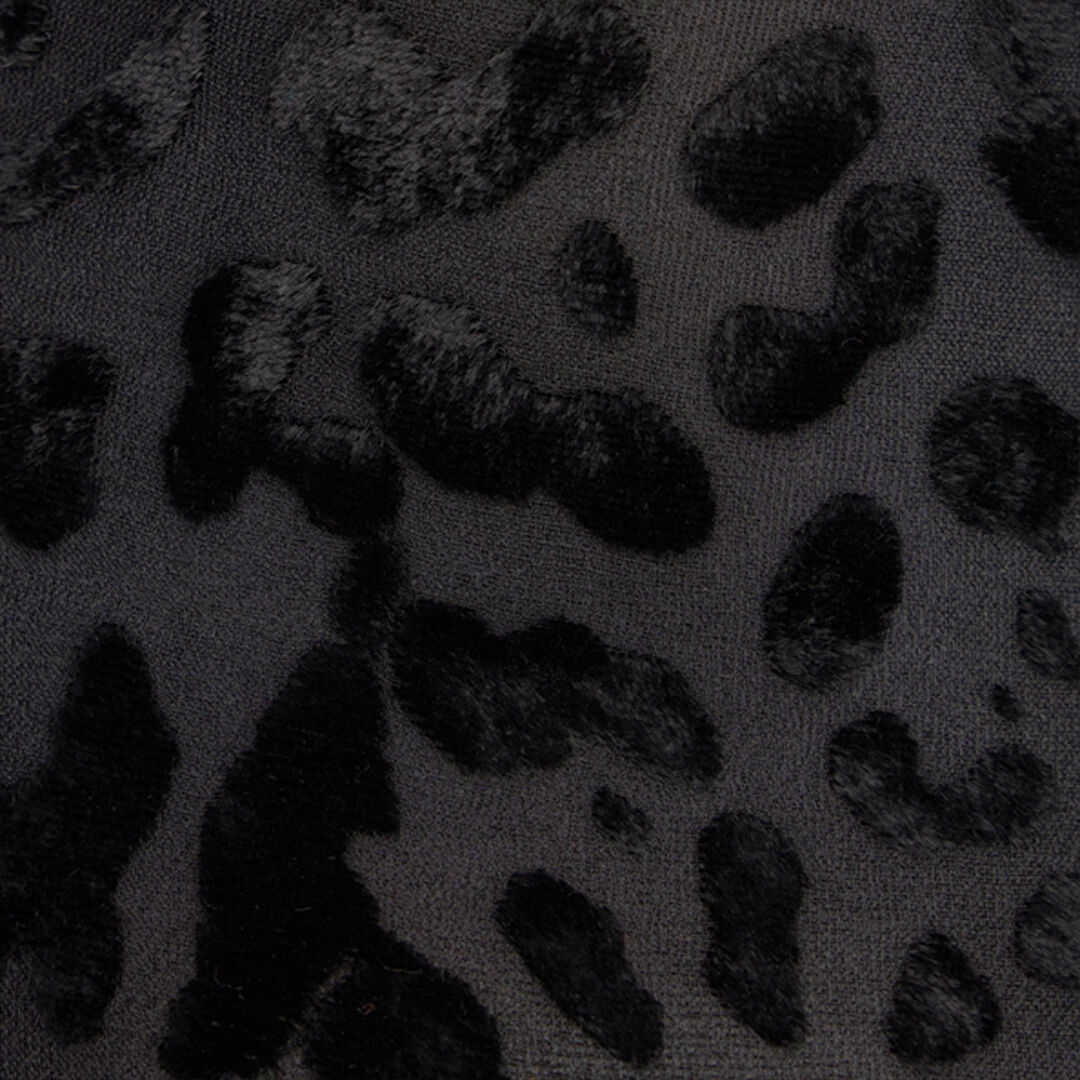 RC Slipper schwarz mit Jaguarprint BLACK VRS014-VLV00