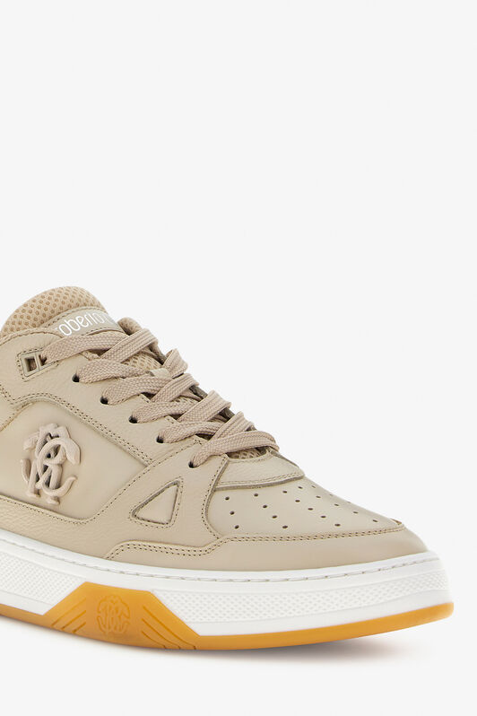 RC RC logo Sneakers Light Brown SRS045-PZA01