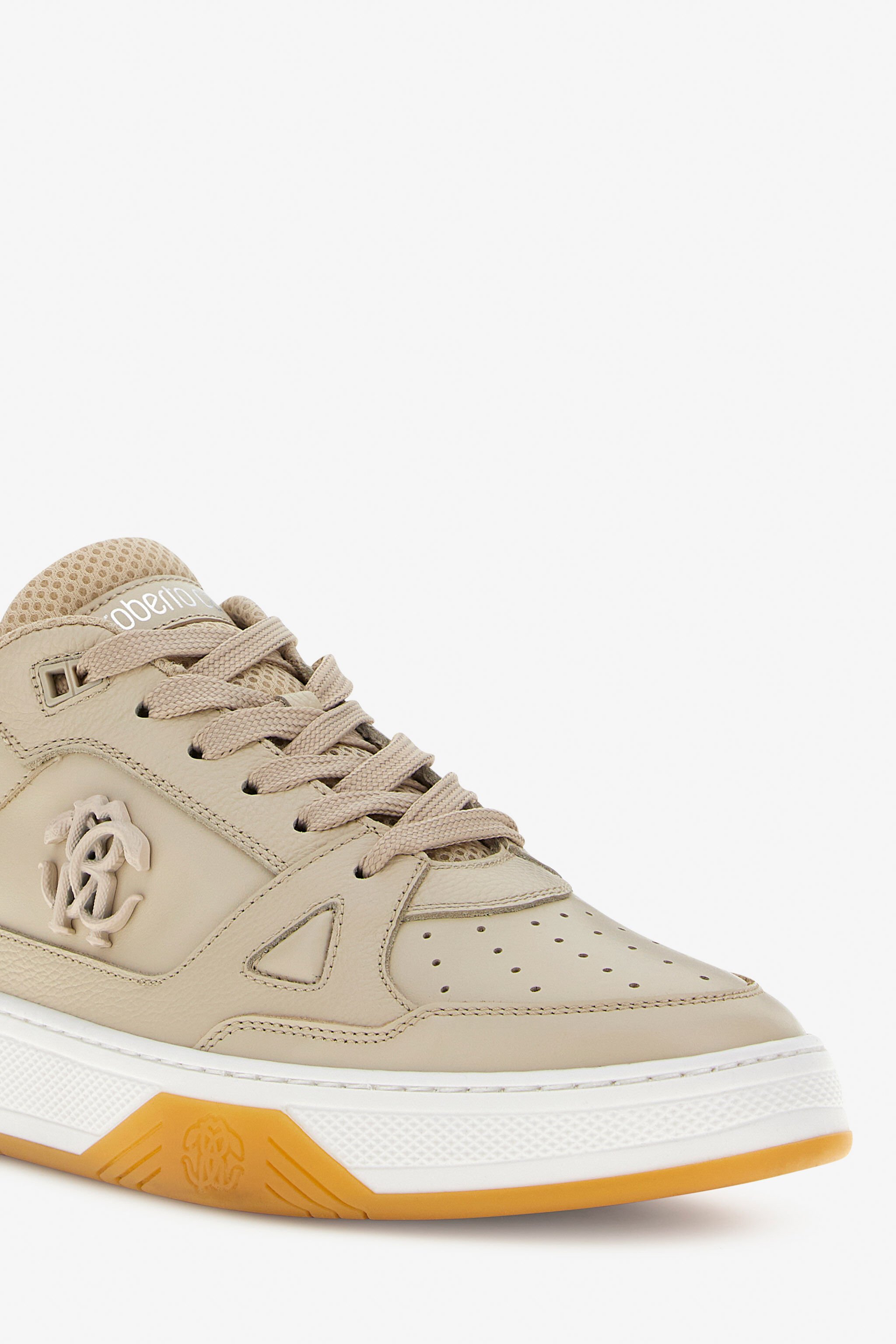 RC RC logo Sneakers Light Brown SRS045-PZA01