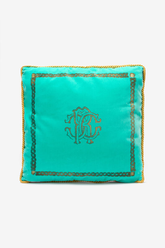 HO Cuscino Venezia con Monogram RC Avorio AKLC7G-ICAAA