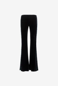 ${brand} Flare Black Trousers ${colorDescription} ${masterID}