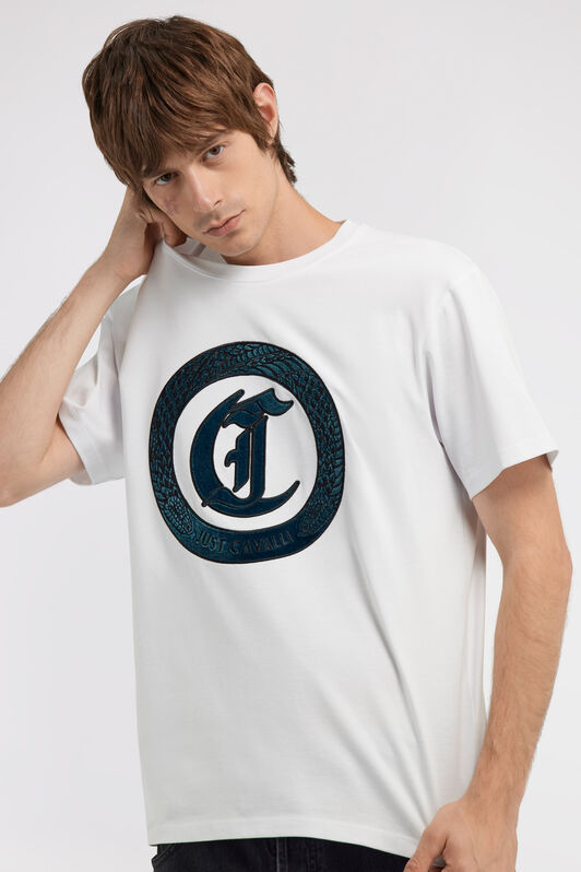 JC Just Cavalli T-shirt White TFT038-TF055