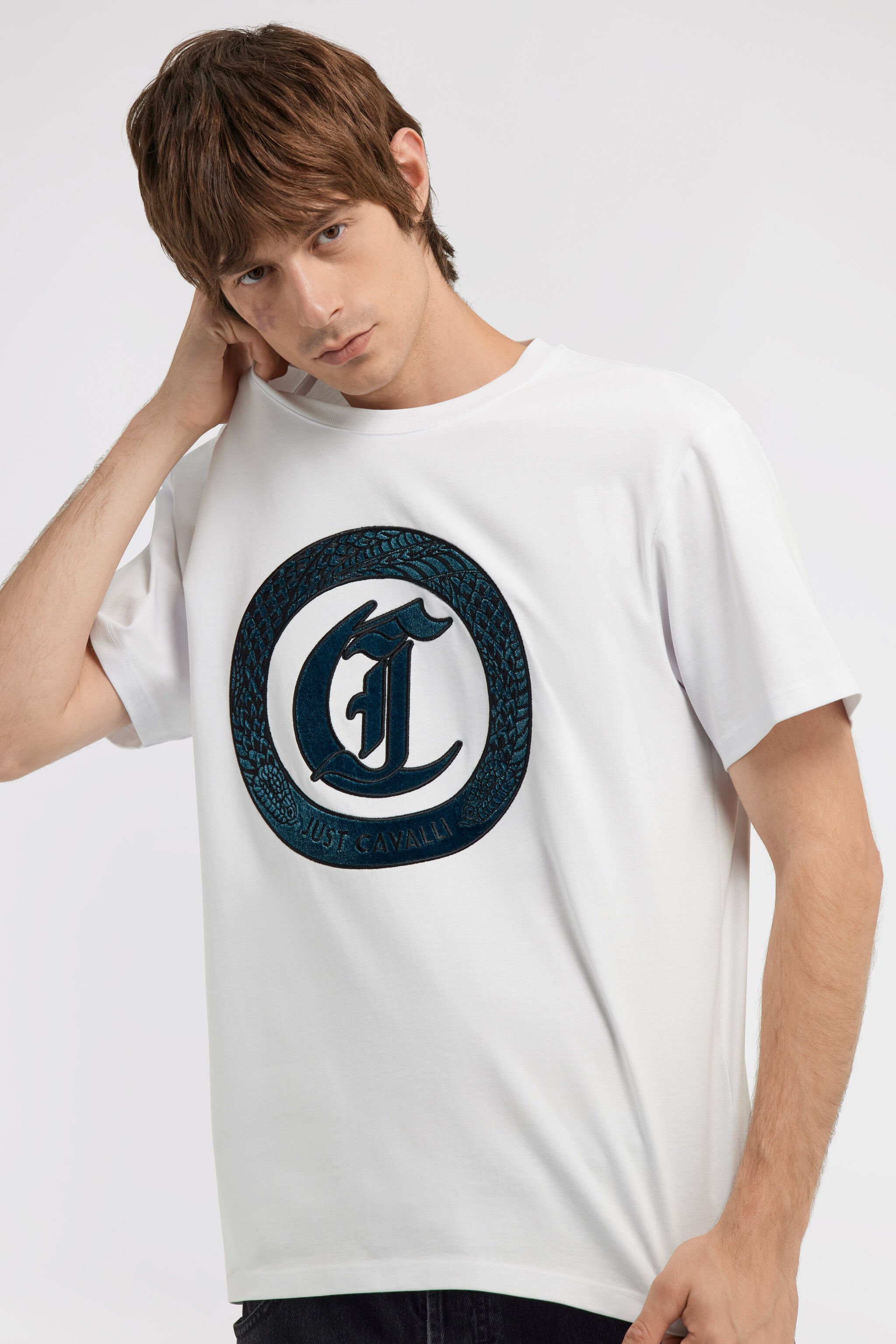 JC Just Cavalli T-shirt White TFT038-TF055