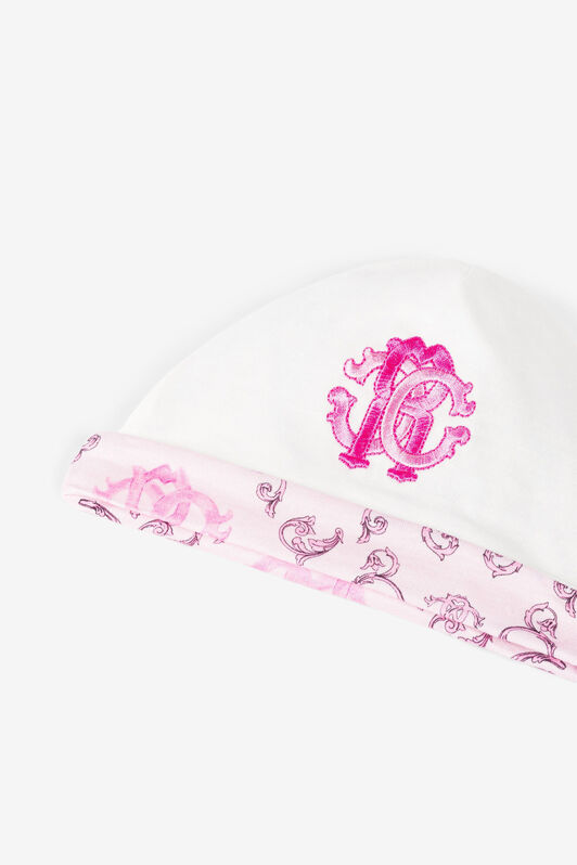JU Strampler-Set mit Logo-Print Rosa RJT809-JFG80