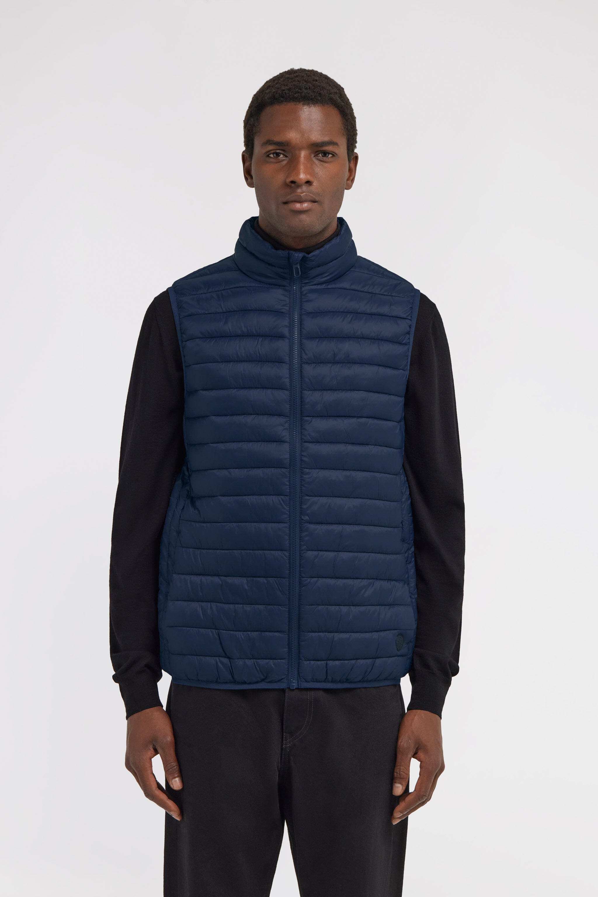 RC Lightweight Puffer Vest Dark blue OOT41A-SB001