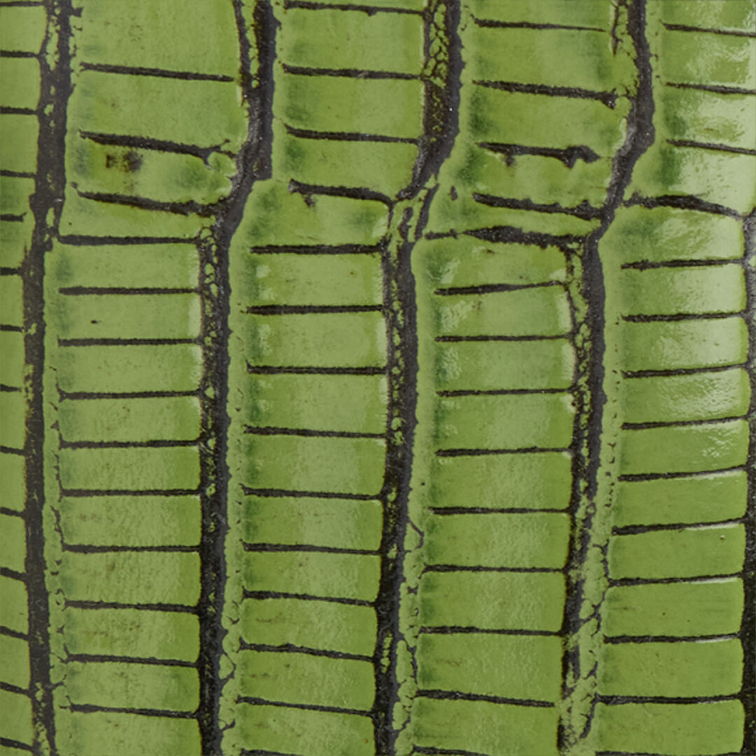 RC Green Leather Belt With Snake Buckle RC Green Leather Belt With Snake Buckle PISTACHIO WKC001-PZ119