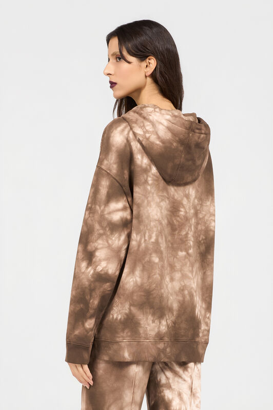 RC Sweatshirt with Tie Dye NATURAL XQT67C-CF026