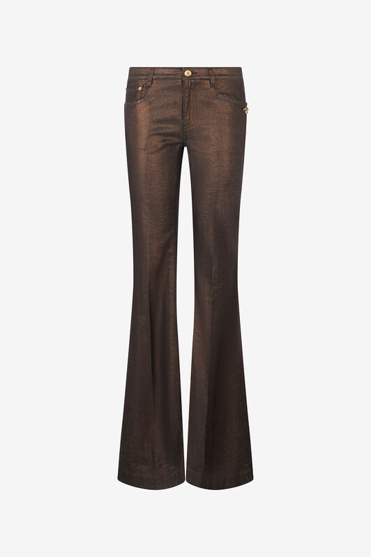 RC Bronze and Black Flared Jeans BRONZE/BLACK WWJ205-VT001