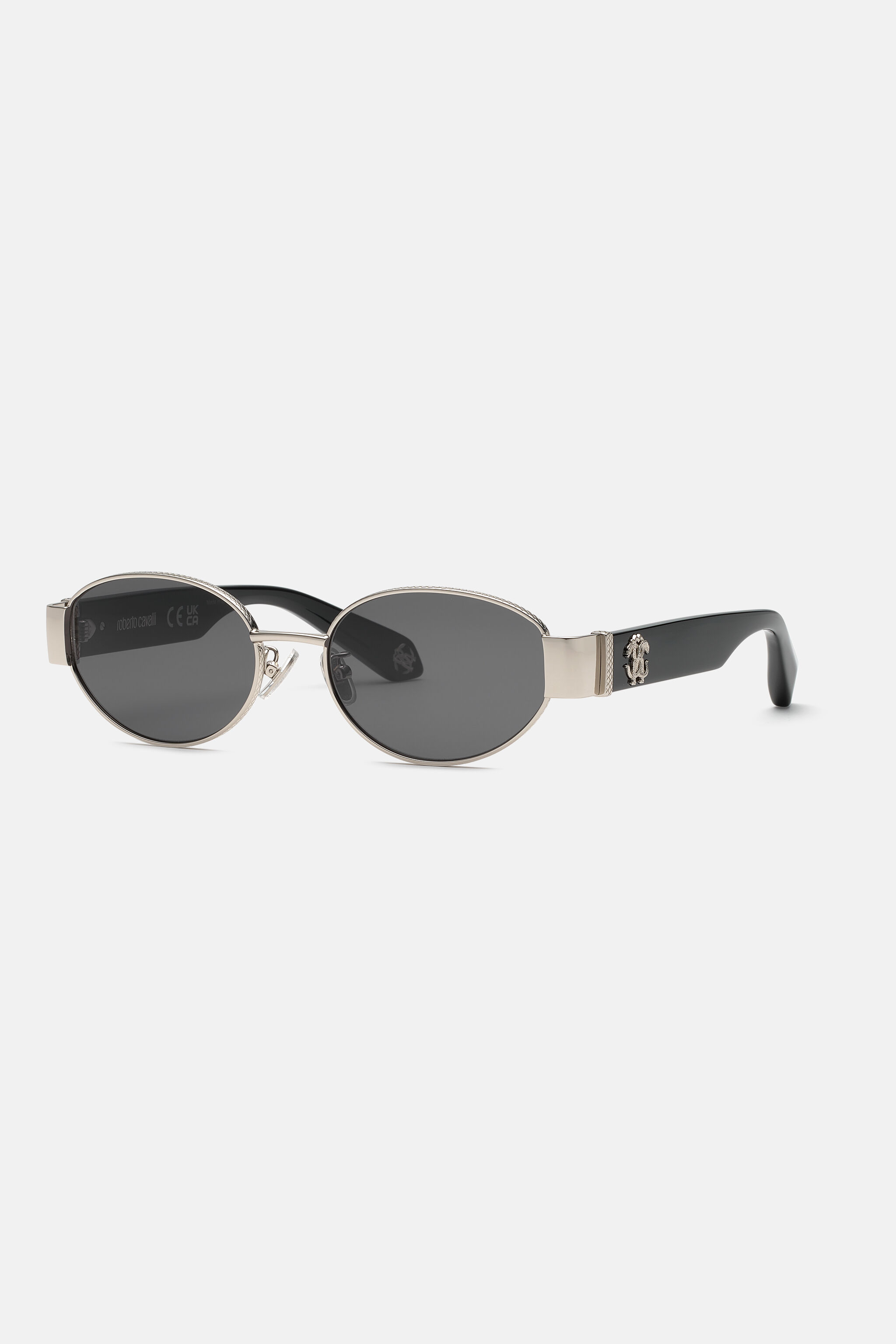 RC Sunglasses with snakeskin effect metal trim SHINY FULL PALLADIUM UALD36-ID233