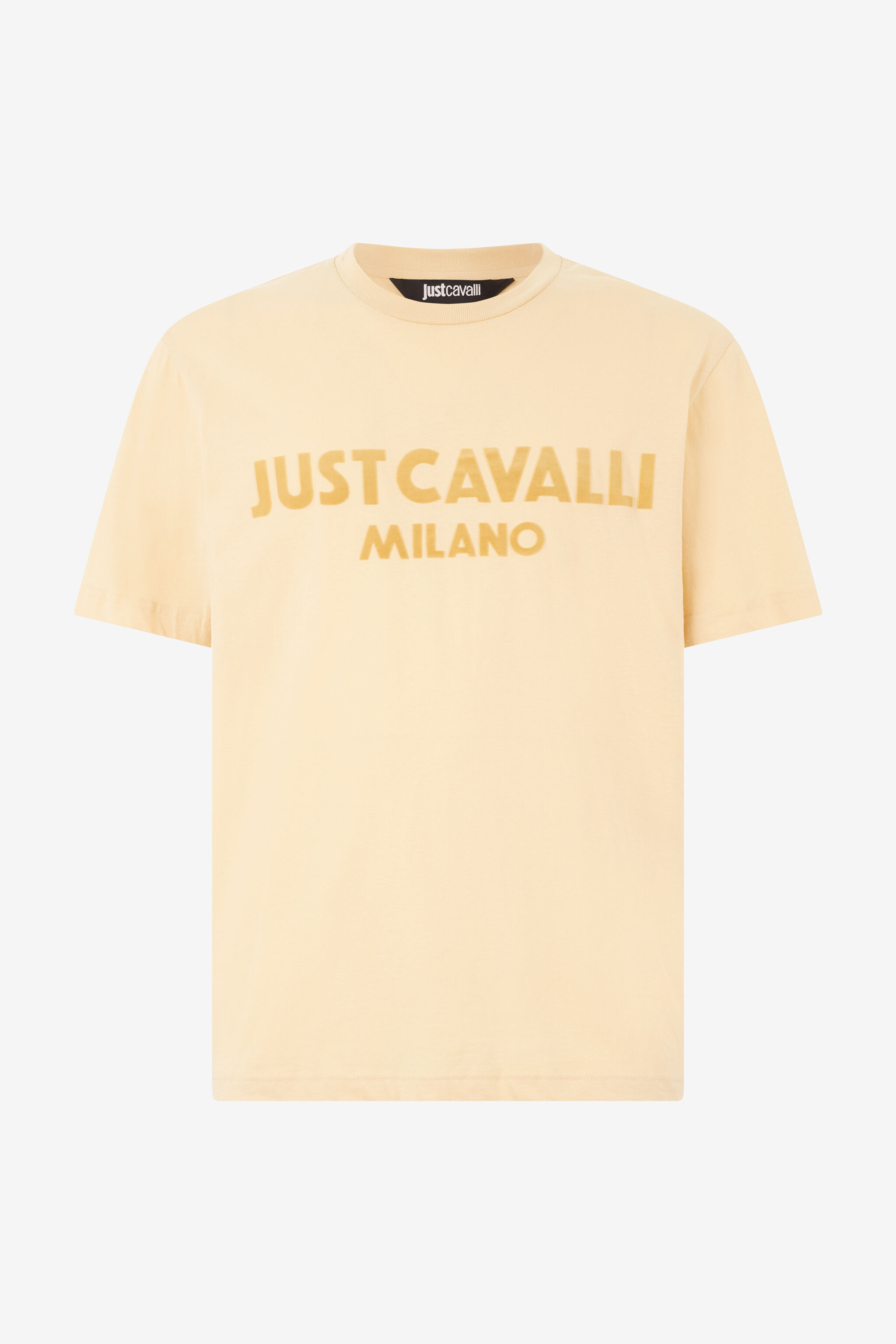 JC T-Shirt Avec Logo Floqué Marron clair UFT058-UF078