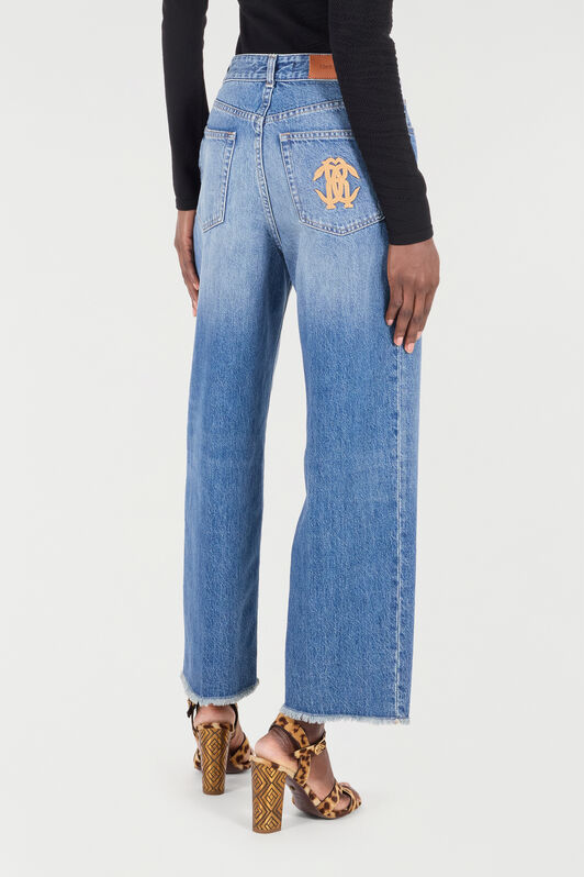 RC Jeans With Mirror Snake Monogram BLU SCURO 193921 UKJ206-VT008