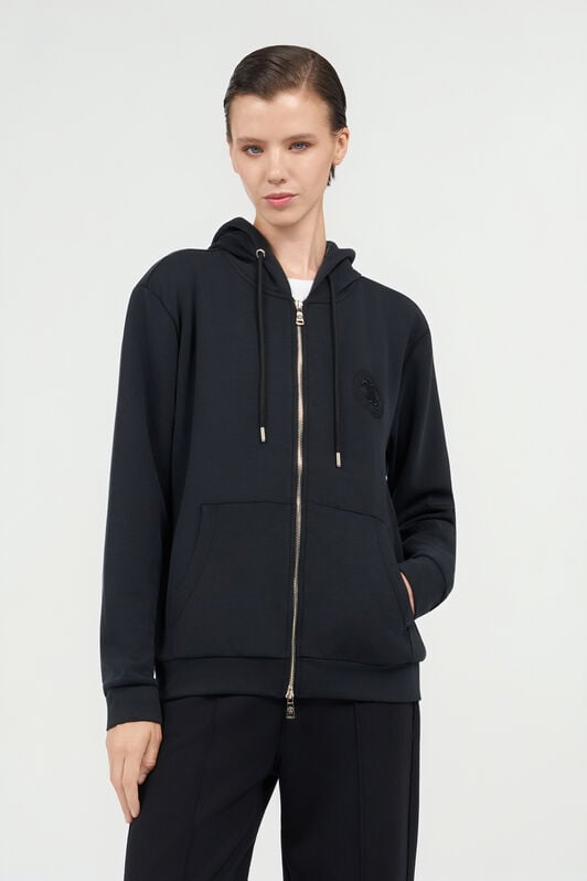 RC Black Logo Sweatshirt BLACK QOT66B-CF054