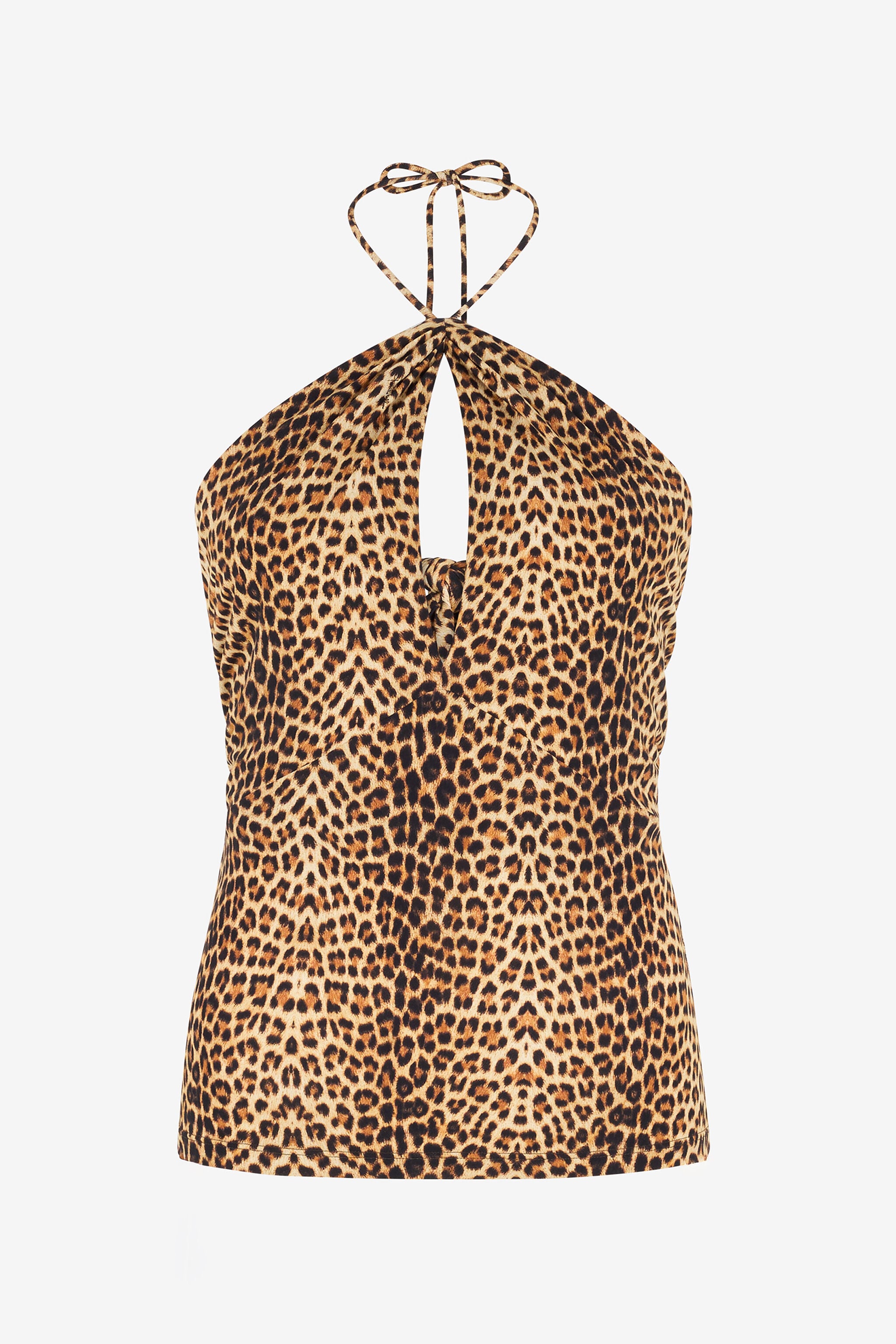 h*2様 Babylclub Leopard bonbon top (p Baby Jaguar Print Top in BROWN for Women | Roberto Cavalli®