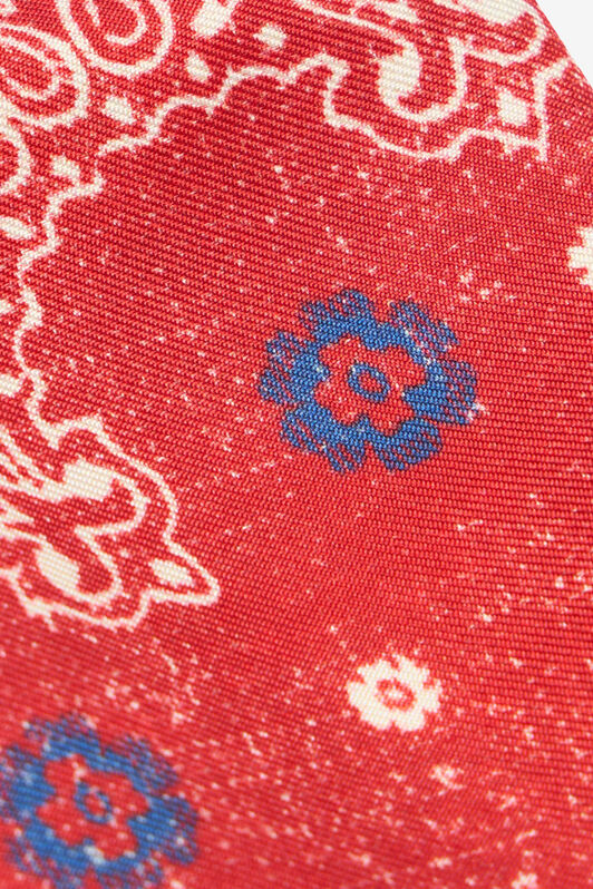 RC Orecchini Stampa Bandana Blu TKG001-AM019