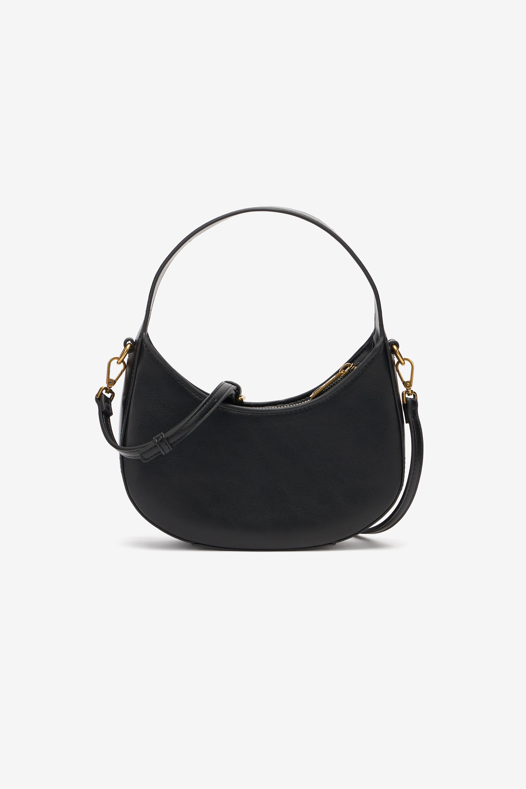 JC Mirror Snake Shoulder Bag Black UFB035-UF404