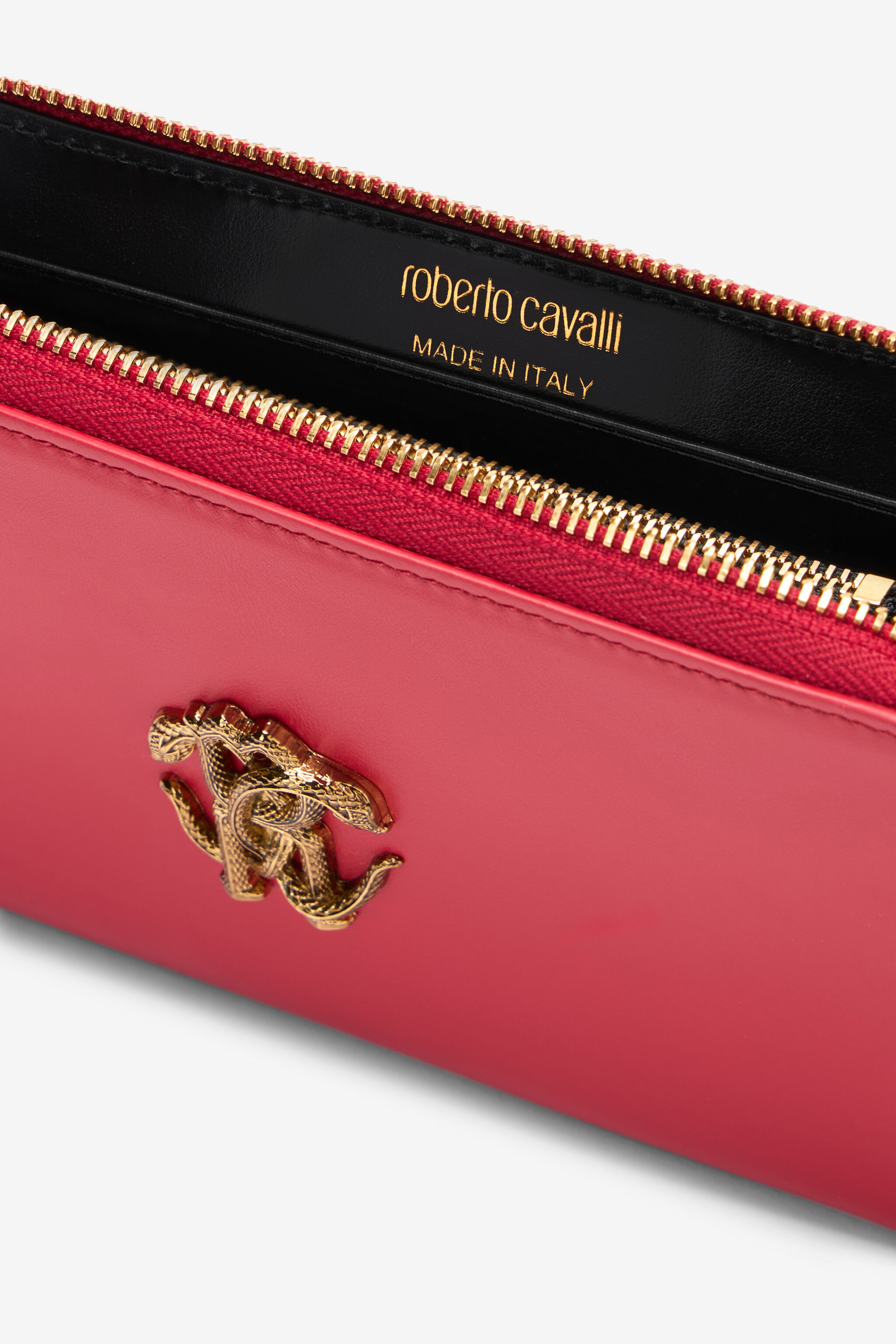 RC Wallet with Monogram RC and zip Red SKA001-PZ172