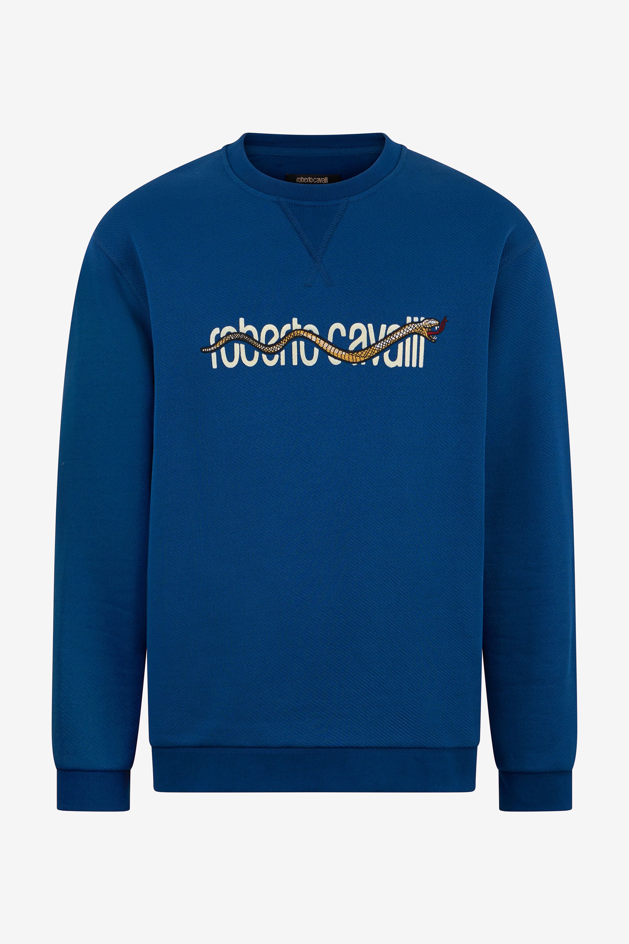 RC Marble Print Sweatshirt BLUE ROT66A-CF059