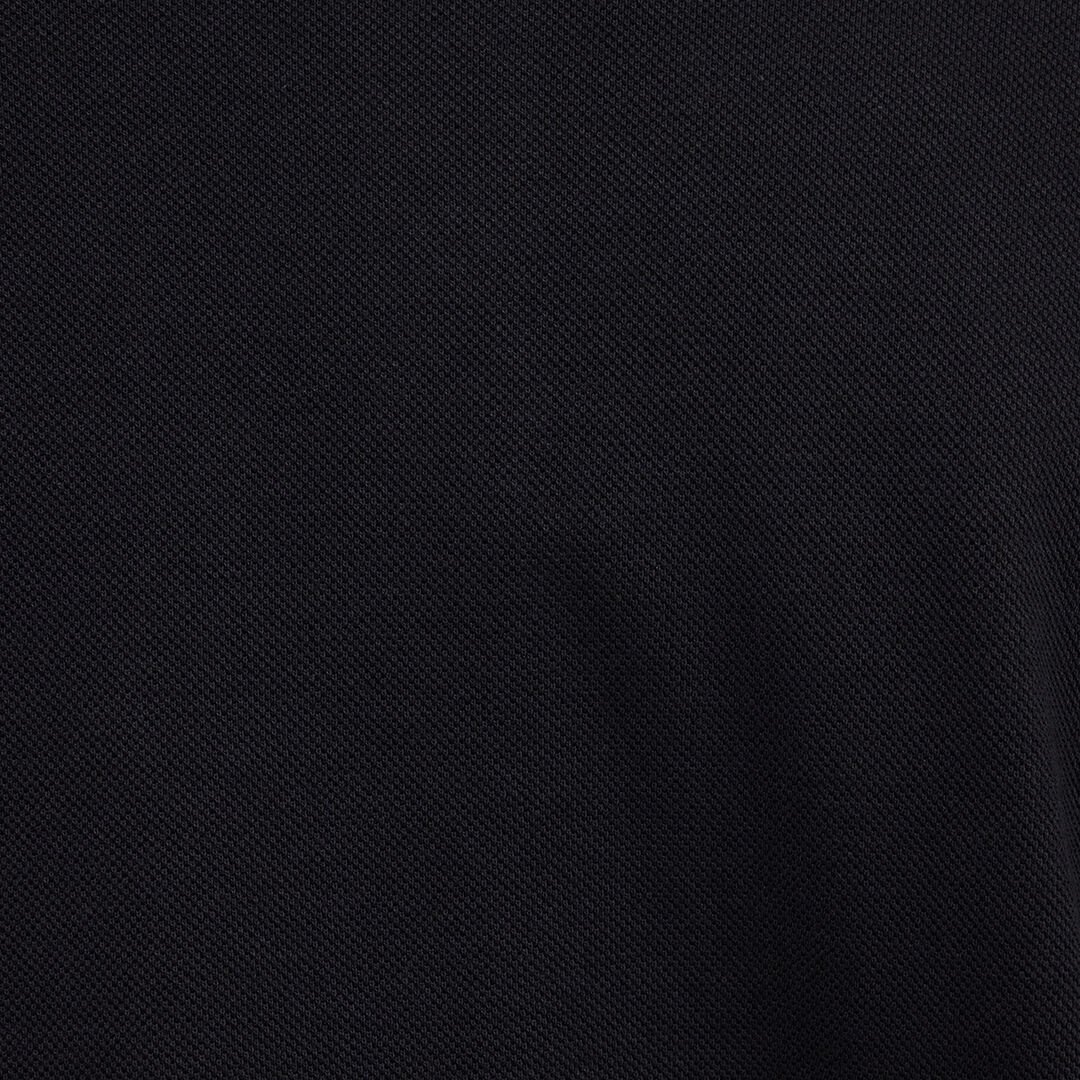 RC Black Polo With Striped Trim RC Black Polo With Striped Trim BLACK ROT60G-KB003