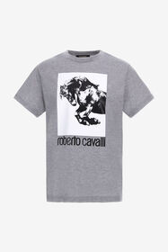 ${brand} T-shirt with Horse logo and print ${colorDescription} ${masterID}