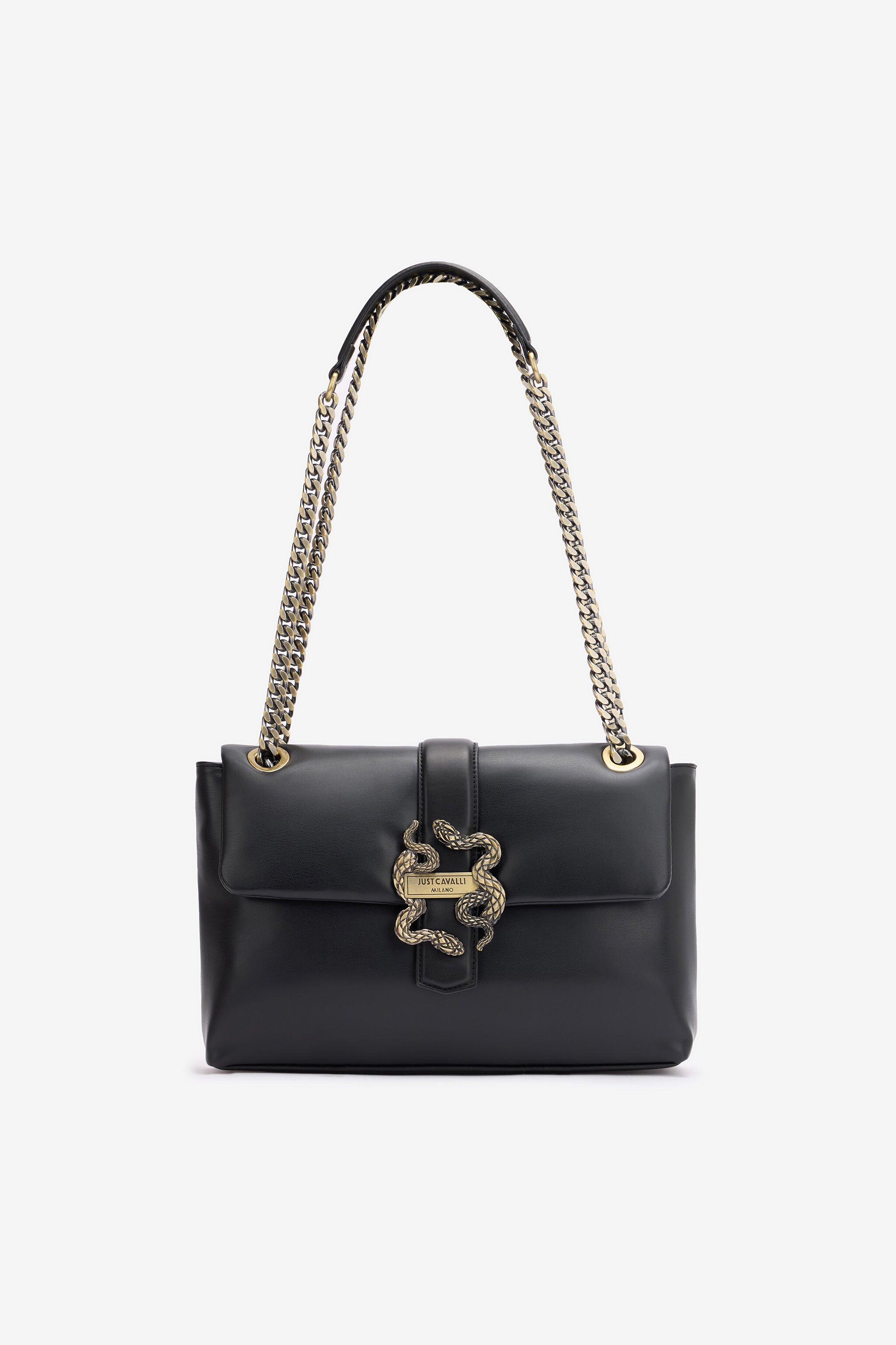 JC Bag With Snakes And Logo Black SFB222-SF720