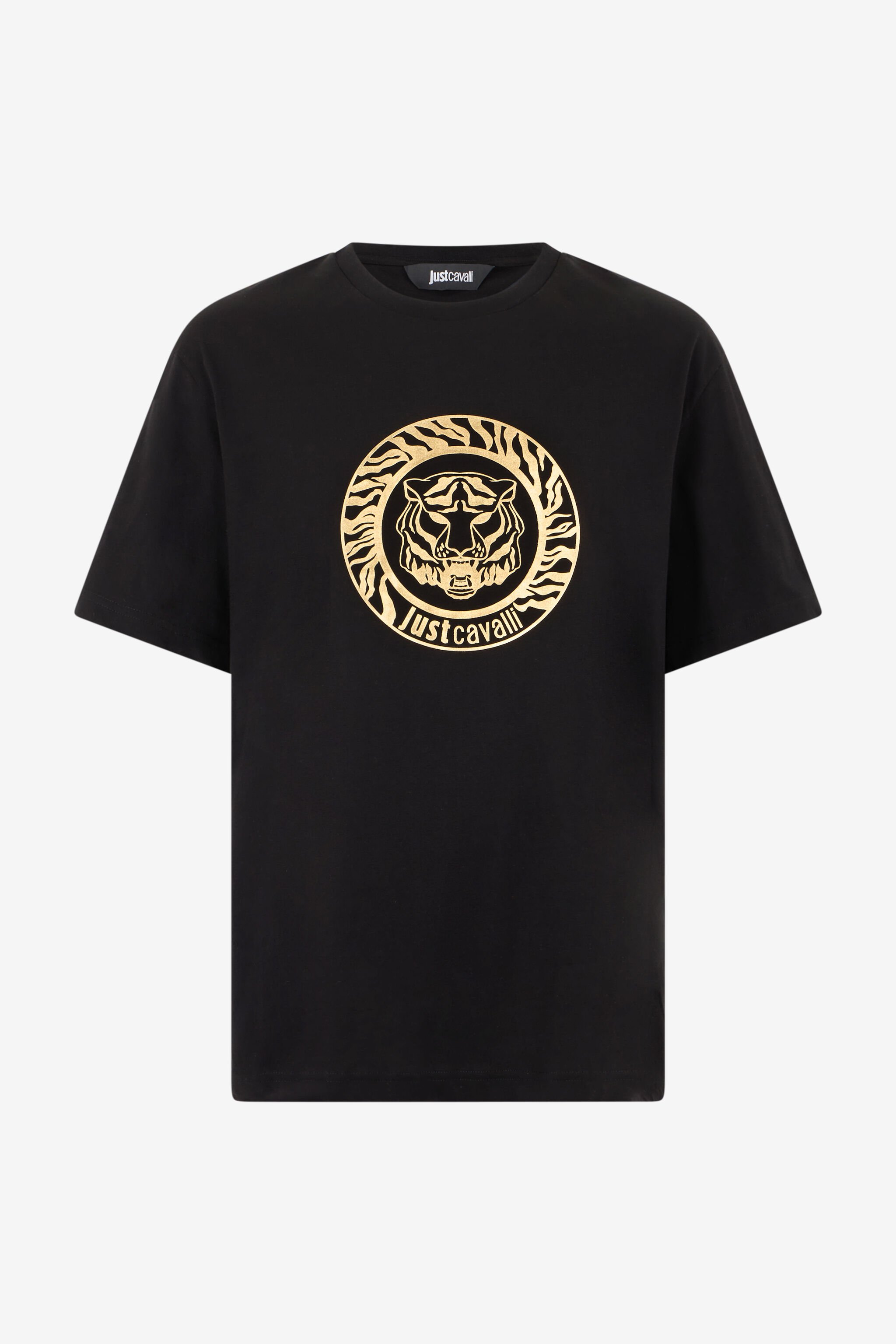 JC Black T-Shirt With Logo BLACK RRT934-RR196